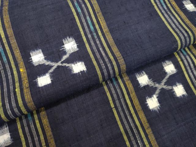 平和屋着物●上質な紬 間道 鈴乃屋扱い 正絹 逸品 DAAV8637tw