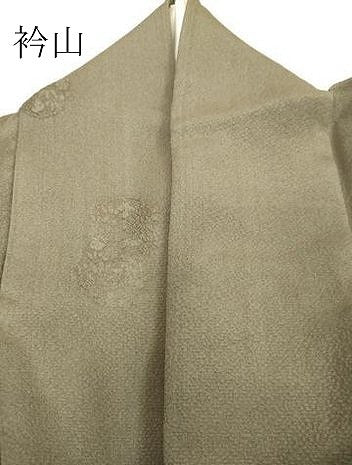 平和屋着物●友禅作家の巨匠 浅井青仁 訪問着 草花丸文 暈し染め 金彩 正絹 逸品 DAAV8639tw