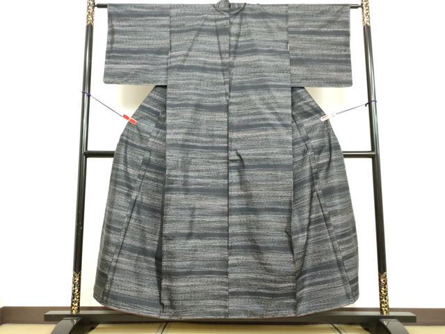 平和屋着物●本場大島紬 霞文 正絹 逸品 未使用 DAAV8641tw