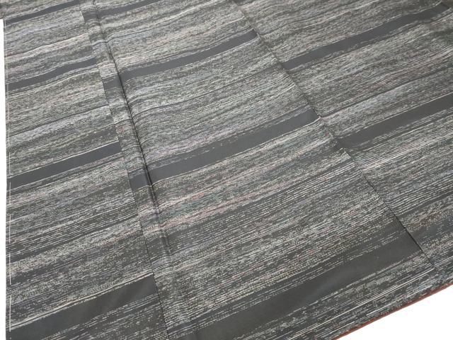 平和屋着物●本場大島紬 霞文 正絹 逸品 未使用 DAAV8641tw