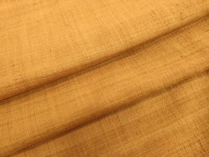 平和屋着物●上質な紬 狐色 正絹 逸品 DAAV8688tw