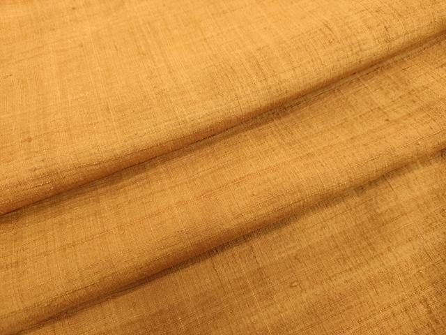 平和屋着物●上質な紬 狐色 正絹 逸品 DAAV8688tw