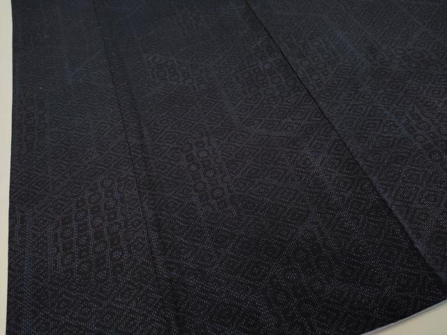 平和屋着物●結城紬 吉祥文 証紙付き 正絹 逸品 DAAV8713tw