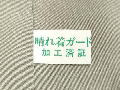 平和屋着物●豪華振袖　ピエール・カルダン　胡蝶蘭　金彩　鬼しぼ縮緬　正絹　逸品　DAAV8729tw