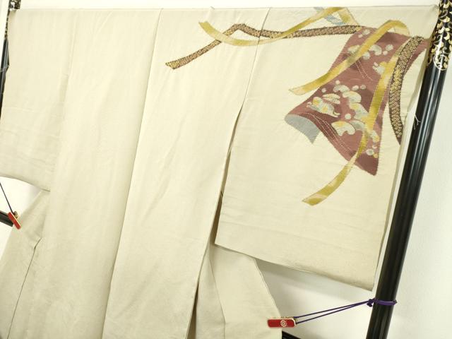 平和屋着物●訪問着　絞り　辻が花　暈し染め　金彩　鬼しぼ縮緬　上代126万　仮絵羽　正絹　逸品　未使用　DAAV8772tw