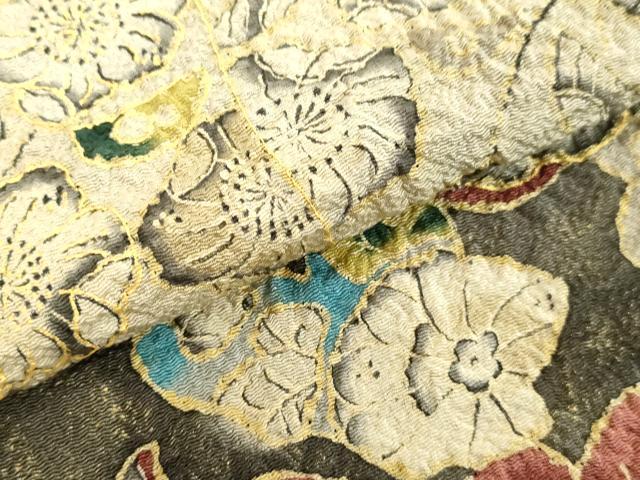 平和屋着物●訪問着　絞り　辻が花　暈し染め　金彩　鬼しぼ縮緬　上代126万　仮絵羽　正絹　逸品　未使用　DAAV8772tw