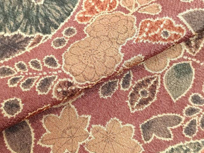 平和屋着物●上質な小紋 辻が花 鬼しぼ縮緬 正絹 逸品 DAAV8775tw