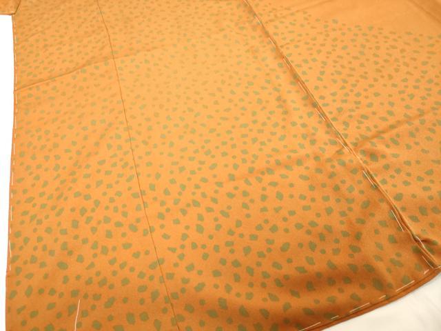 平和屋着物●訪問着 作家物 箔散らし文 仮絵羽 正絹 逸品 未使用 DAAV8802tw