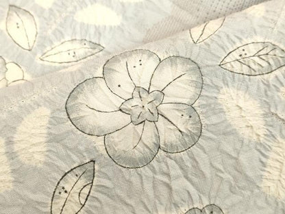 平和屋着物●本場大島紬　訪問着　絞り　辻が花　正絹　逸品　DAAV8816tw