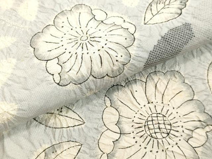 平和屋着物●本場大島紬　訪問着　絞り　辻が花　正絹　逸品　DAAV8816tw