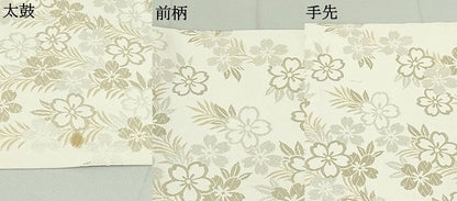 平和屋着物●九寸開き名古屋帯　唐織　花柳流　金銀糸　井筒工芸謹製　正絹　逸品　DAAV9006ob