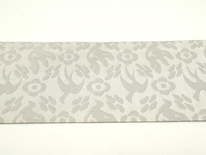 平和屋着物●九寸名古屋帯　花鳥文　正絹　逸品　DAAV9049ob