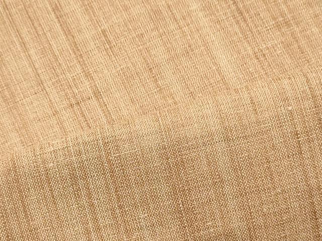 平和屋着物●つけ帯　紬地　江戸茶色　正絹　逸品　未使用　DAAV9066ob
