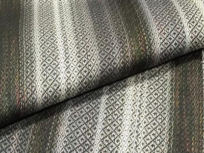 平和屋着物▽両面 全通柄袋帯 スリーシーズン 春夏秋 間道 正絹 逸品 未使用 DAAV9211ob