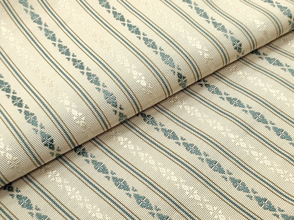 平和屋着物●本場筑前博多織　八寸名古屋帯　献上　練色　正絹　逸品　DAAV9221ob