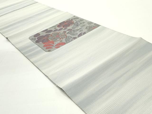 平和屋着物●八寸名古屋帯 総刺繍 辻が花 正絹 逸品 DAAV9460ob