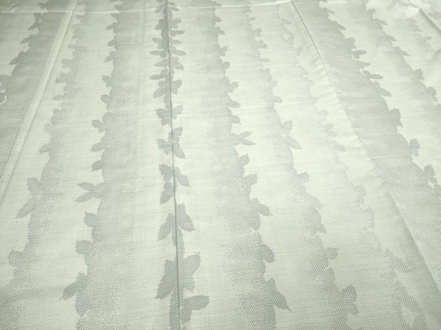 平和屋着物▽本場大島紬 白大島 単衣 9マルキ 変わり間道 正絹 逸品 DAAV9527sf