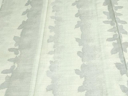 平和屋着物▽本場大島紬 白大島 単衣 9マルキ 変わり間道 正絹 逸品 DAAV9527sf
