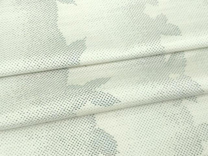 平和屋着物▽本場大島紬 白大島 単衣 9マルキ 変わり間道 正絹 逸品 DAAV9527sf