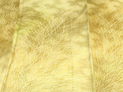 平和屋着物▽上質な小紋　単衣　松葉文　暈し染め　正絹　逸品　DAAV9545sf