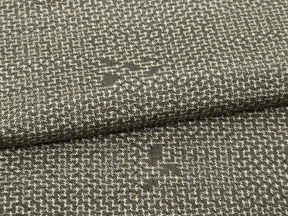 平和屋着物▽上質な紬 単衣 舞葉文 正絹 逸品 DAAV9549sf
