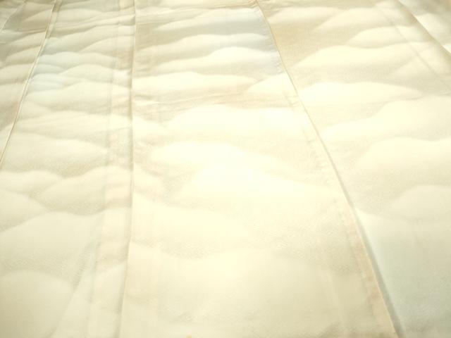 平和屋着物▽上質な小紋 単衣 菱文 暈し染め 正絹 逸品 DAAV9567sf