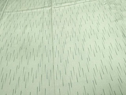 平和屋着物▽上質な小紋 単衣 変わり縞 正絹 逸品 DAAV9587sf