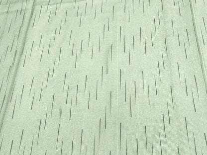 平和屋着物▽上質な小紋 単衣 変わり縞 正絹 逸品 DAAV9587sf