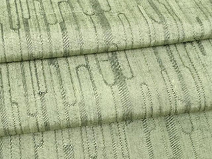 平和屋着物▽上質な紬 単衣 変わり間道 正絹 逸品 DAAV9590sf
