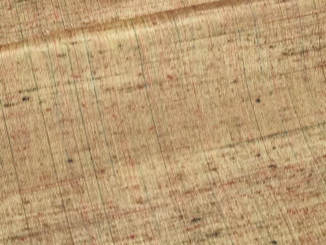 平和屋着物▽上質な紬 単衣 霞文 正絹 逸品 未使用 DAAV9599sf