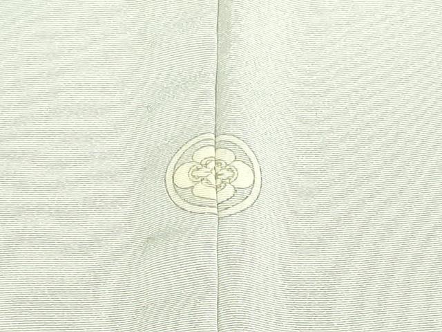 平和屋着物▽訪問着 単衣 駒刺繍 花鳥文 暈し染め 正絹 逸品 DAAV9609sf