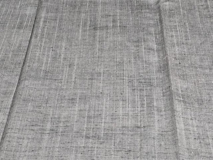 平和屋着物▽上質な紬 単衣 浅紫色 正絹 逸品 DAAV9610sf