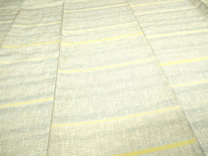 平和屋着物▽上質な紬　単衣　亀甲文　正絹　逸品　DAAV9613sf