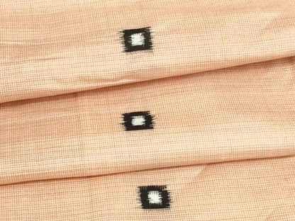 平和屋着物▽上質な紬　単衣　抽象文様　正絹　逸品　DAAV9614sf