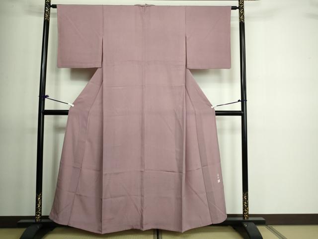 平和屋着物▽江戸小紋 単衣 作家物 鮫小紋柄 正絹 逸品 DAAV9619sf