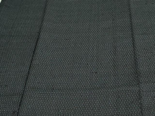 平和屋着物▽男性 本塩沢 単衣 90亀甲 亀甲文 正絹 逸品 DAAV9620sf