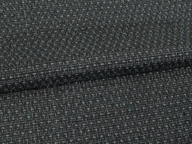平和屋着物▽男性 本塩沢 単衣 90亀甲 亀甲文 正絹 逸品 DAAV9620sf
