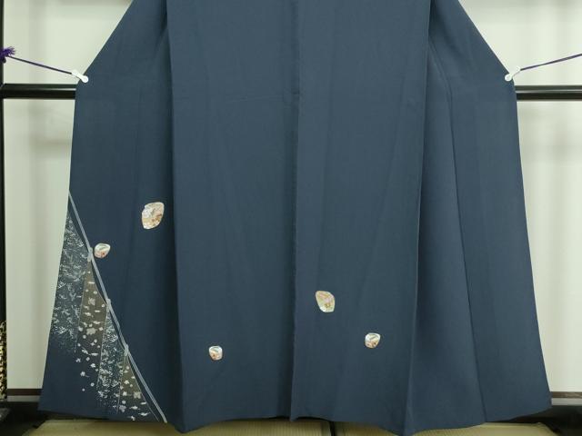 平和屋着物▽訪問着　単衣　刺繍　宝尽くし草花文　金彩　正絹　逸品　DAAV9624sf