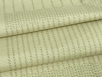 平和屋着物▽上質な紬 単衣 横段文 正絹 逸品 DAAV9631sf