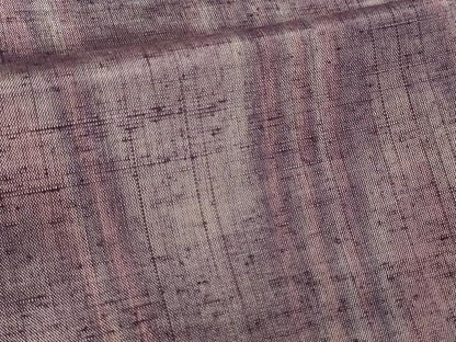 平和屋着物▽上質な紬 単衣 変わり間道 正絹 逸品 DAAV9634sf