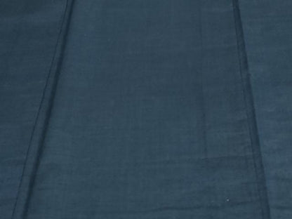 平和屋着物▽上質な紬 単衣 留紺色 正絹 逸品 DAAV9641sf