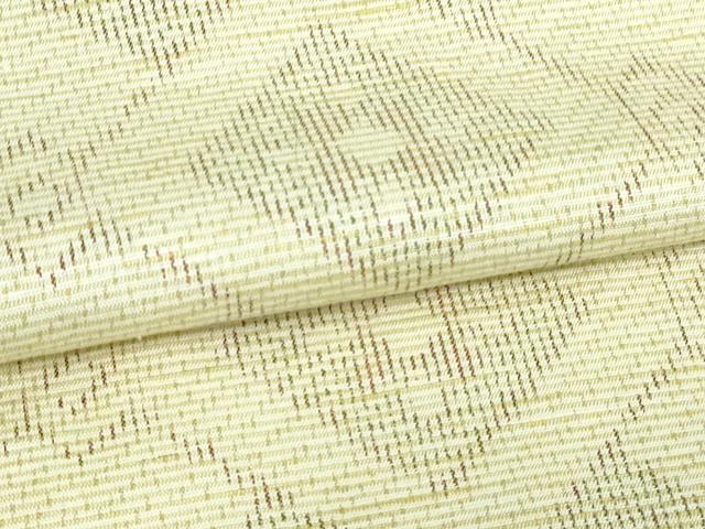 平和屋着物▽上質な紬 単衣 花菱文 正絹 逸品 DAAV9666sf