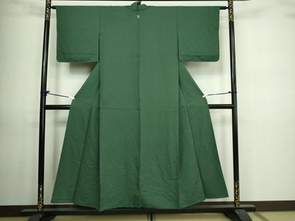 平和屋着物▽上質な色無地 単衣 菱地紋 仙斎茶色 正絹 逸品 未使用 DAAV9669sf