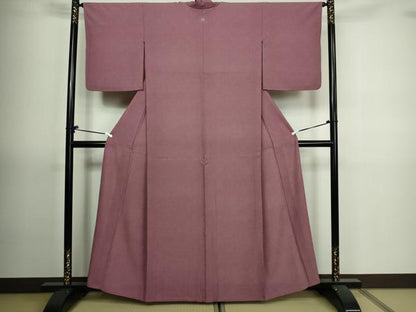 平和屋着物▽江戸小紋 単衣 鮫小紋柄 洗える着物 DAAV9713sf