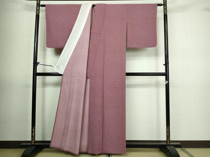 平和屋着物▽江戸小紋 単衣 鮫小紋柄 洗える着物 DAAV9713sf