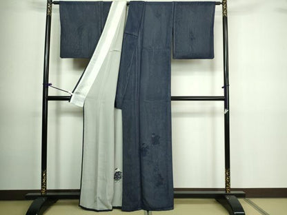 平和屋着物▽訪問着 無双 紗袷 紗×紗 童子遊び 正絹 逸品 DAAV9717sf