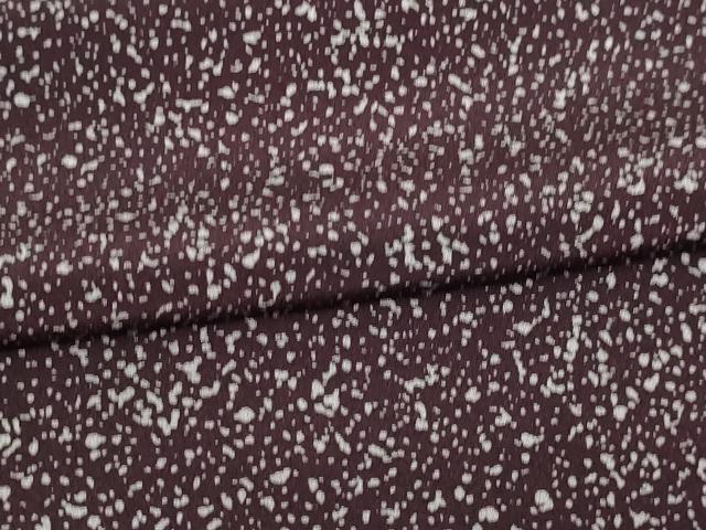 平和屋着物▽上質な小紋 単衣 霞文 正絹 逸品 DAAV9723sf