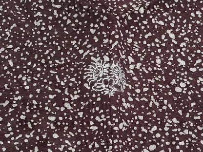 平和屋着物▽上質な小紋 単衣 霞文 正絹 逸品 DAAV9723sf
