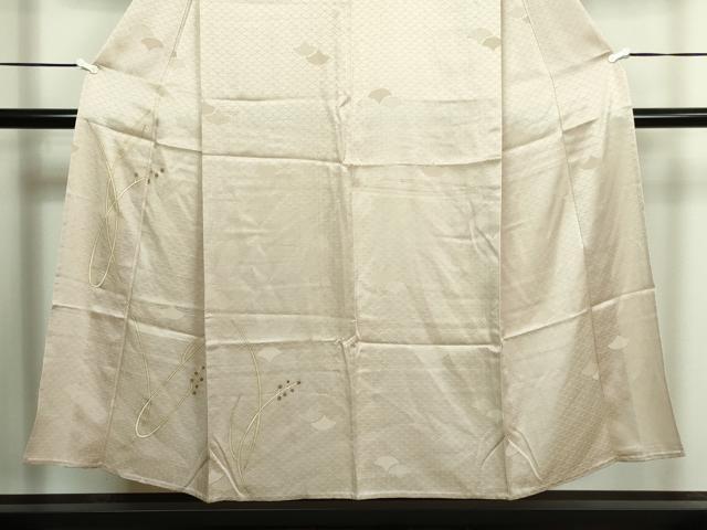 平和屋着物▽訪問着 単衣 青海波花文 金彩 やまと誂製 正絹 逸品 DAAV9726sf