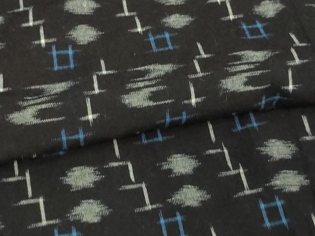 平和屋着物▽上質な小紋 単衣 吉祥文 綿 逸品 DAAV9738sf